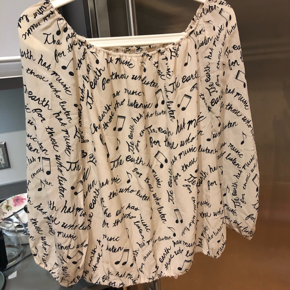 Alice & Olivia 100% silk top